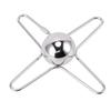 Coffee Cooling Ball Reusable Stainless Steel Coffee Chilling Ball with Stand for Tea Juice