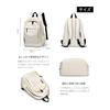 [HiT COLLECTION] Women's Backpack, 20L, School Backpack, Women's, Waterproof, Lightweight, 14 Inch PC Storage, Large Capacity, Cute, Casual,