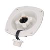 Rv Wall Mount Water Inlet Pressure Regulated City Water Entry with Quick Connector for Trailer Camper Boat White
