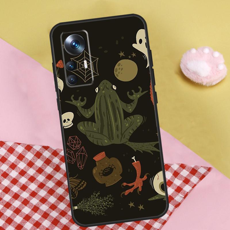Witch Frog Case For Xiaomi 13 13T Pro 12T 11T 12 Lite 12X POCO X3 X5 Pro X4 F4 GT M5 M5s F3 F5 Funda