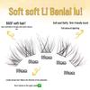 Dream Deer Curved Baby False Eyelashes - Comic-Style Natural Look 2025
