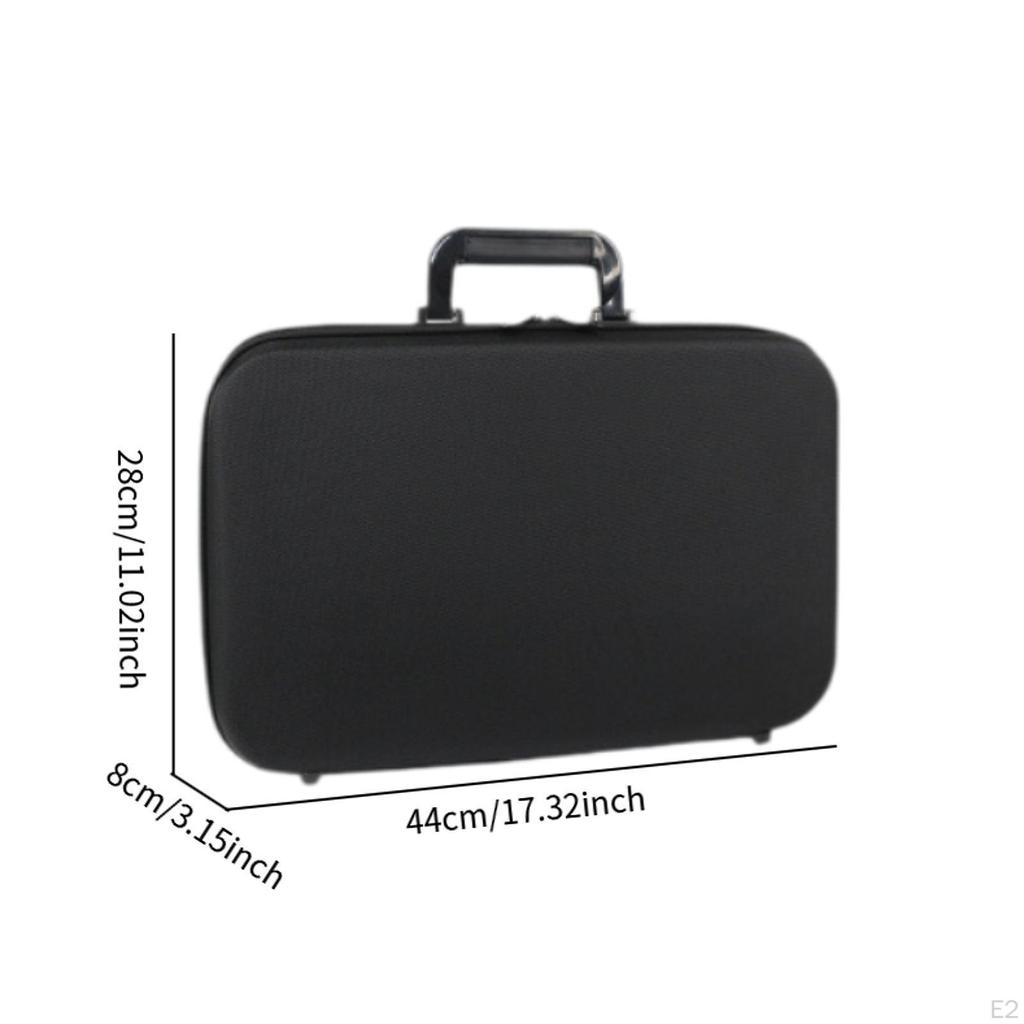 Hairdresser Bag Barber Case Large Capacity Organizer Makeup Black Hairstylist Travel