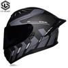 DOT Full Helmet Double Mirror Helmet Men's Four-season Universal Hard Hat Female Knight Locomotive Double Lens