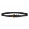 Womens Genuine Leather Thin Waist Belt With Alloy Pin Buckle Casual Chic Fashion Accessory Dresses Pants