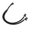 Car Horn 1 To 2 Connector Wiring Harness Plug and Play Y Type Horn Splitter Adapter for REIZ CROWN VIOS FJ CRUISER