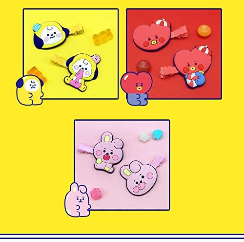 Solomon Trading BT21 Bangs Clip VER.3 Jelly Candy (Cooky) Hair BT21-BHE-C-CK