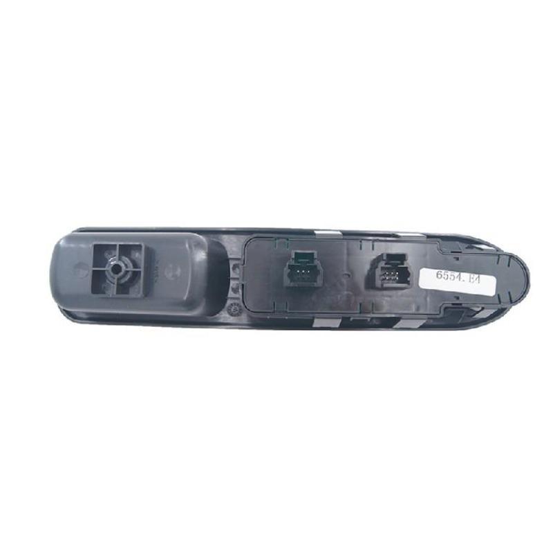 for Peugeot 307 2002-2009 Car Master Electric Window Switch Button with Folding Front Left Replacement 6554.E4 Auto Part 3+6 PIN