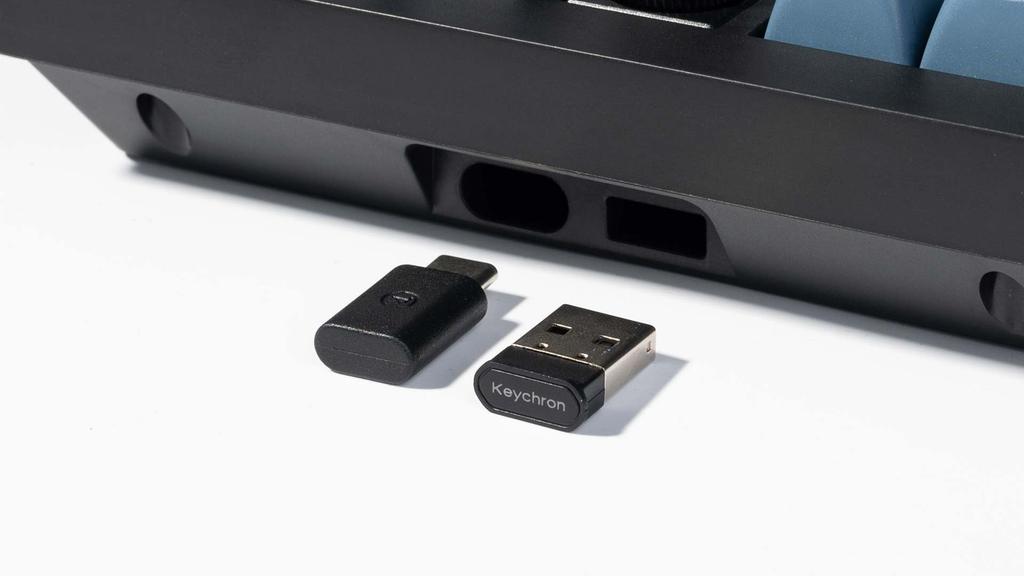 Keychron V3 Max QMK Wireless Custom Mechanical US RGB Hot Swappable Gateron Jupiter Mechanical with and Linux Keyboard, 2.4 GHz/Bluetooth 5.1/Wired