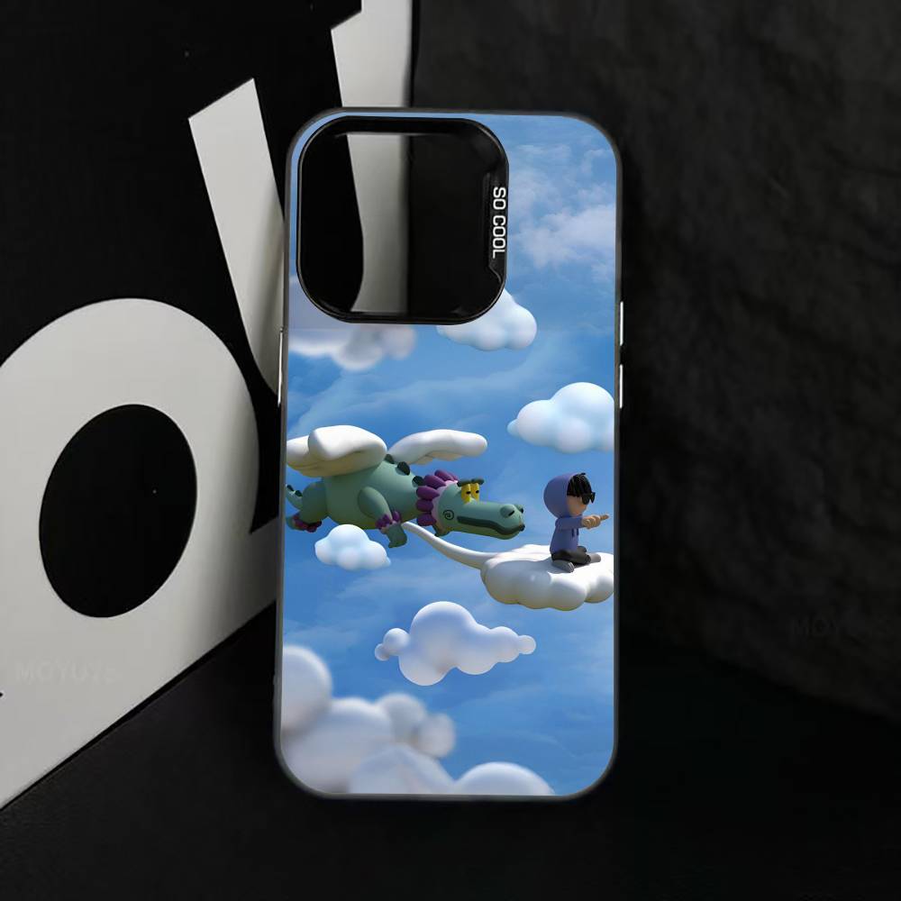 

J-Junior H S-Sad Boyz Phone Case For iPhone 17,16,15,14,13,12,11 Plus,Pro Max,XS,Colorful Silver Phone case Funda Cover iPhone14Plus
