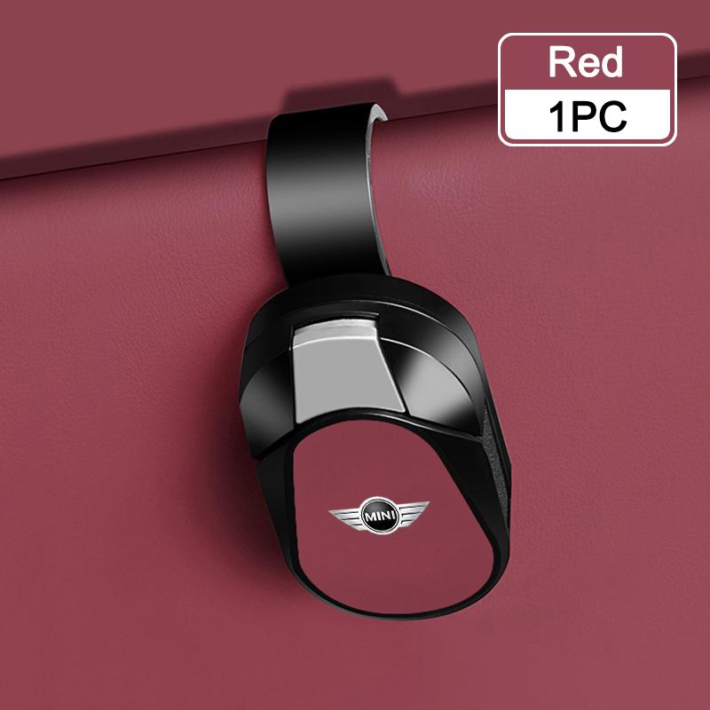 

Car Glasses Sun Visor Clip Universal Eyeglasses Holder Auto Decoration For MINI Cooper JCW WORKS R55 R56 F55 F56 R57 R58 R59