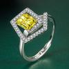Sace Gems Classic Copper Alloy Zircon Ring Ladies Jewelry Wedding Promise Party Gift