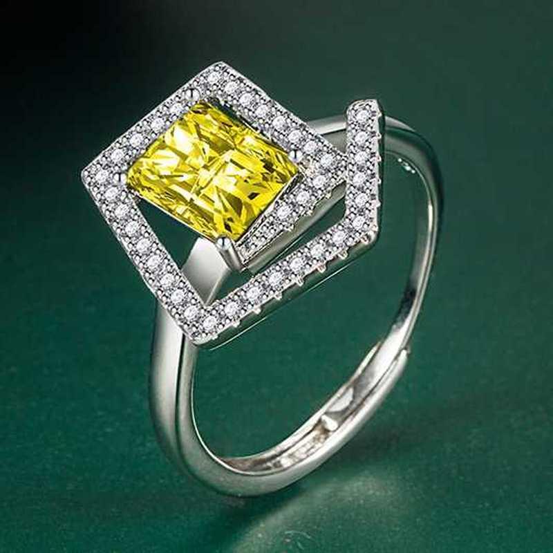 Sace Gems Classic Copper Alloy Zircon Ring Ladies Jewelry Wedding Promise Party Gift