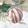 Delicate Christmas Tree Pendant 8cm Hanging Ornament DIY Supplies Christmas Decorative Ball  Window