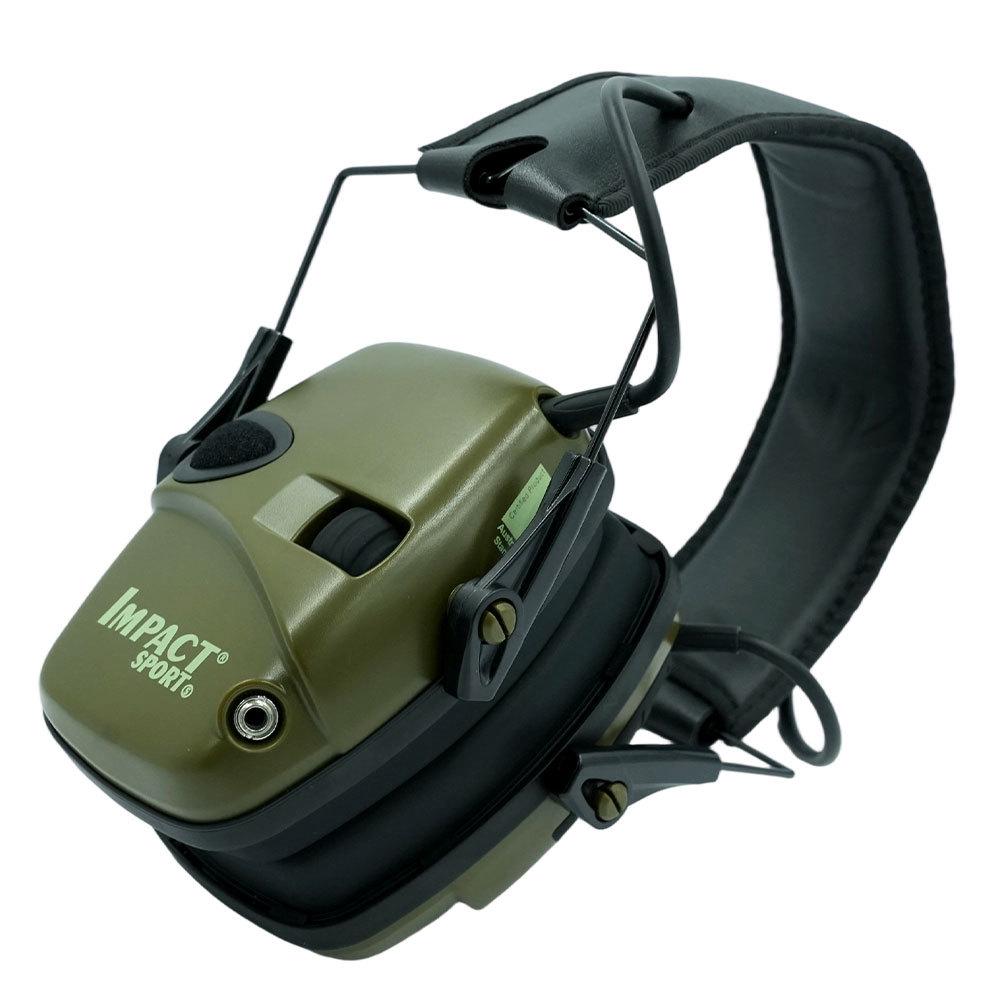 Tactical Noise-Reduction Wired Headset with Earmuffs for Shooting and CS