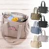 Workman Highly Water-Repellent Mother's 2-Way Tote Bag, Black, 17L Capacity, 11 Pockets, Multi-Storage, Sheet Included, Waterproof, Large Capacity,