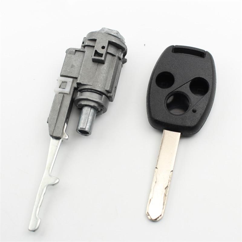 Car Ignition Lock Cylinder For Honda 2003-2011 Accord Fit CRV Auto Ignition Switch Lock Core Barrel With 1Pcs Key