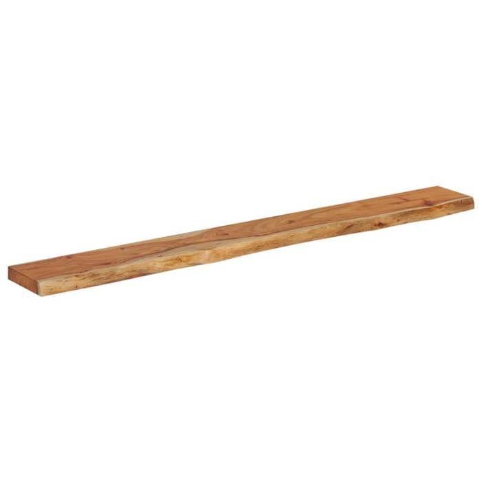 VidaXL Wall Shelf, Floating Shelf, Wall Decoration for Office Living Room, Rectangular Solid Acacia Edge 370233