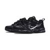 Nike Air Monarch 4 Slip Resistant, Abrasion Resistant, Breathable Low Top Chunky Sneakers Unisex Black 415445-001(Team580-)