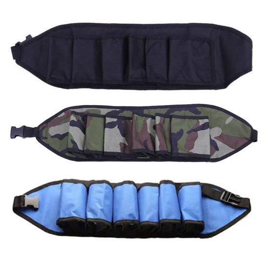 Beer Can Belt Adjustable Quick Release Multi-compartment Large Capacity with Zipper Pocket Portable Beer Can Holder Drink Bottle Belt Camping Supplies