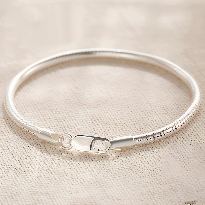 Plating E-Commerce Personalized Light Luxury Snake Bone Bracelet Exquisite And Versatile Couple Bracelet For Men And Women