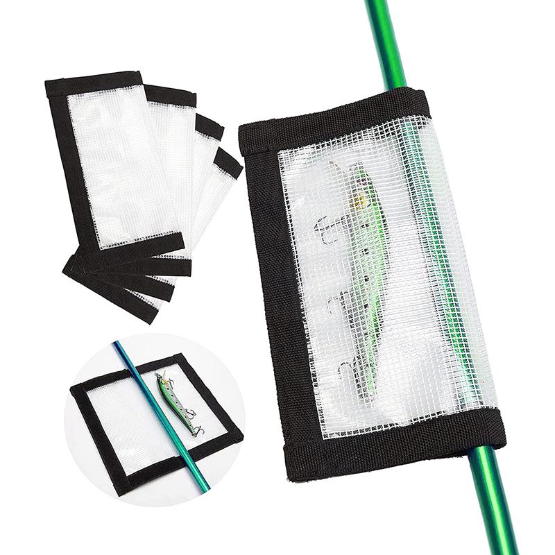 1Pc Clear Pvc Lure Fishing Hook Protective Wraps Cover Durable Fishing Hook Covers Case Portable Bait Fishing Tackle