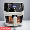 8L Large Capacity Smart Air Fryer with Touch Screen and Multi-function Oven Features