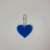 Milai Reflective Heart Pendant Keychain - Student Backpack Safety Ornament