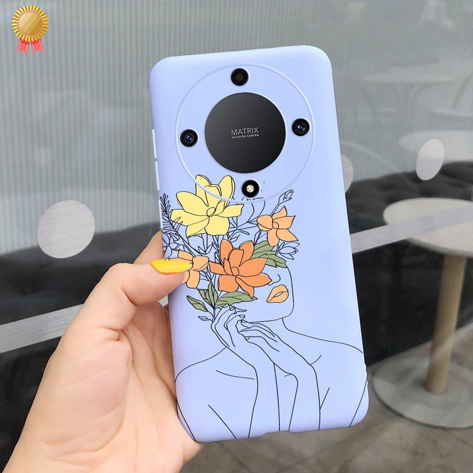 Luxury Case For Honor X9a Soft TPU Capa COOL New Cute Animal Painted Back Coque For Honor X9a X8A X7A 9XA 8XA 7XA  Bumper Bags