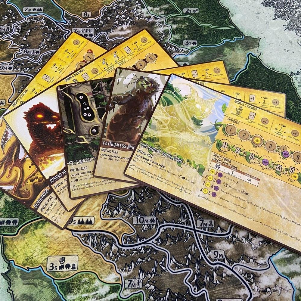 Greater Than Games Spirit Island Punch Board Panel 5-Pack