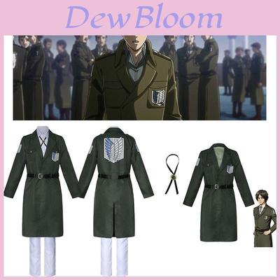 Anime Attack On Titan Cosplay Costume Set With Levi Ackerman Cape