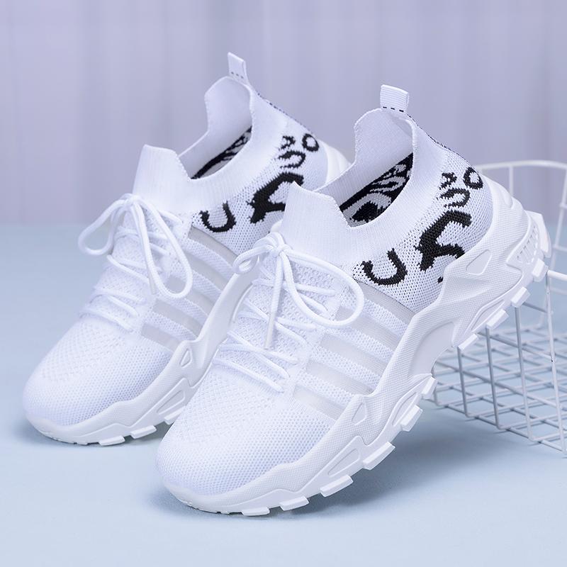 Fashion Women Sneakers 2024 New Mesh Breathable Casual Sneakers Women Comfortable Platform Plus Size Shoes for Women Zapatos De Mujer