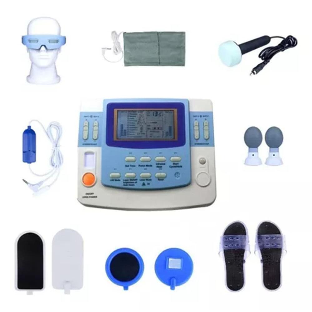 

Низкочастотный лазерный 9-канальный прибор для поддержки здоровья с синим экраном, большим ЖК-дисплеем, 8 режимами оздоровления и многофункциональными каналами 1 pcs