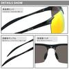DUCO Polarized Sports Sunglasses with UV400 Made of for and Golf Men's Protection, AL-MG Alloy, Ultra-Lightweight, Driving, Cycling, Fishing, Running,