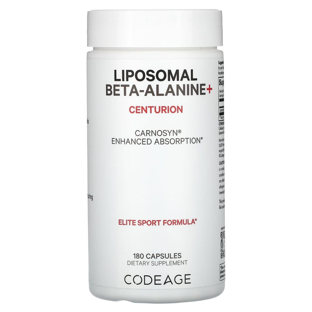

iHerb Codeage Liposomal Beta-Alanine+ Centurion 180 Capsules 180 pcs - 1 ea