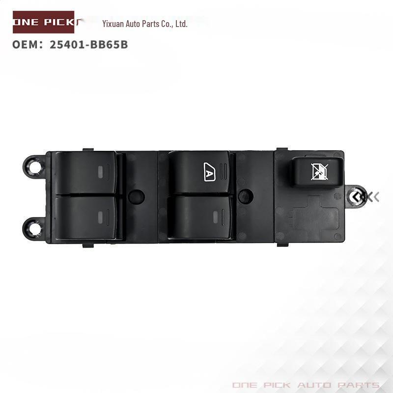 25401-BB65B Electric Left Front Window Switch for Nissan Qashqai and Pathfinder.