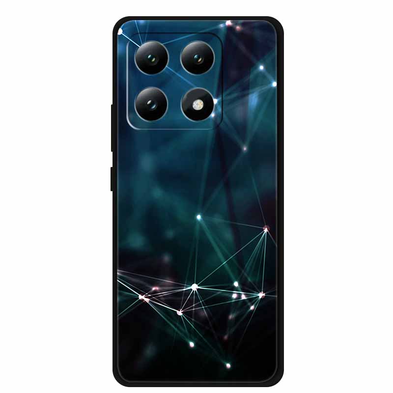 For Xiaomi 15T 5G Case Silicone Luxury Animal TPU Soft Printing Bumper for Xiaomi 15T Pro 5G Starry Sky Scenery Shockproof Cover