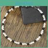 Bohemian Geometric Shell Necklace For Men And Women Handmade Beach Vacation Style