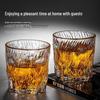 Chixing Vintage Embossed Glacier Glassware Set