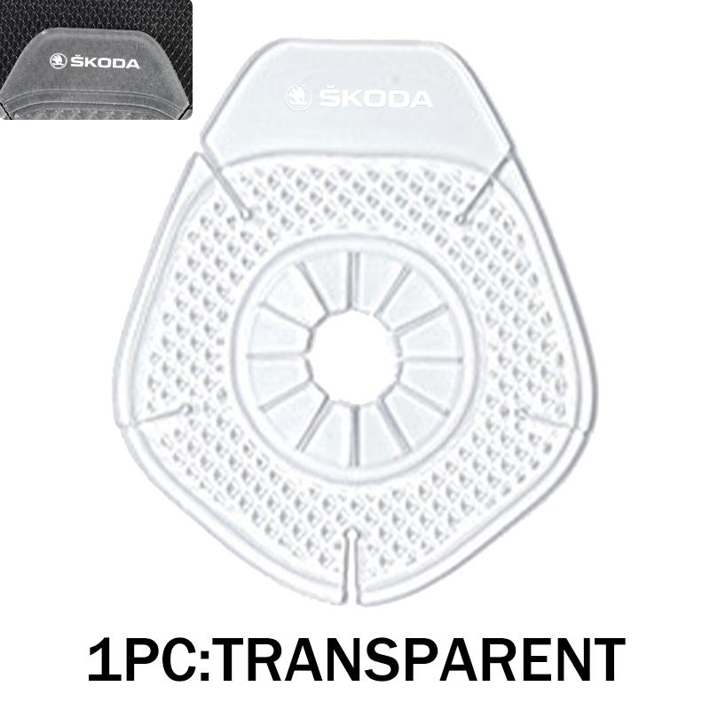 QLT4 For Skoda 1/2PCS Car Windshield Wiper Bottom Hole Protective Cover Auto Accessories Octavia A5 A7 RS Fabia Superb Rapid Karoq