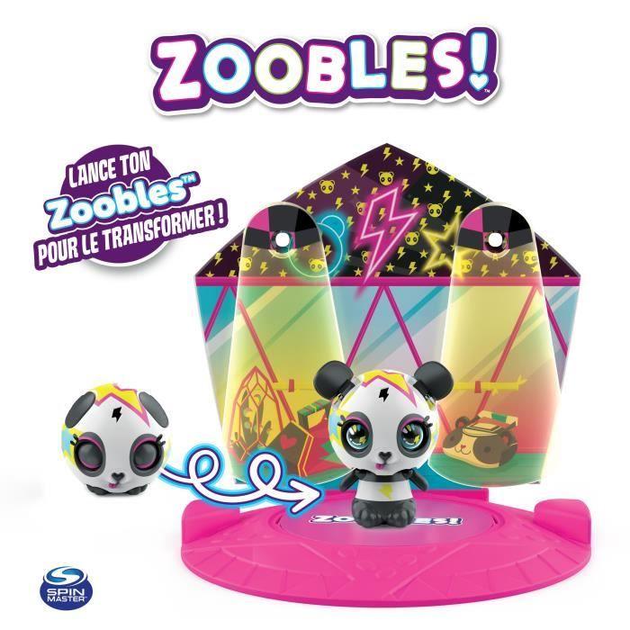 ZOOBLES JOUET - PACK DE 1 ZOOBLES ANIMAUX - 6061364 - Boules Magiques Transformables en Animaux Fantastiques - Modèle aléatoire