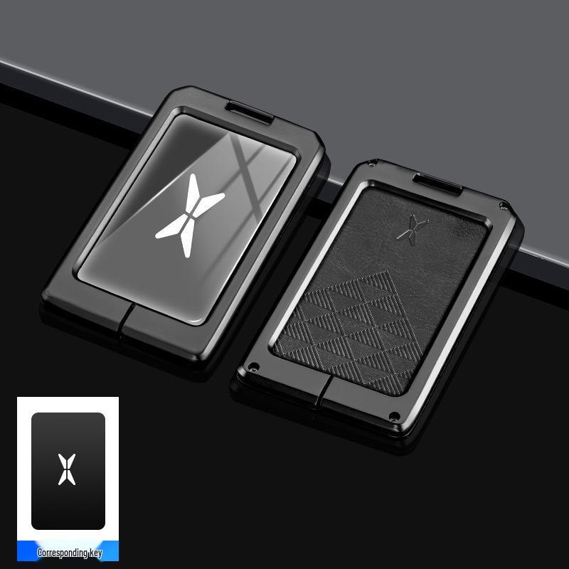 Xpeng Car Key Case for Models G3i, P7i, P5, G9, G3i, G6 - Protective Shell & Buckle