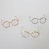 **3.5Cm Dollhouse Miniature Simulation Glasses Model Diy Kids Pretend Play Toys Decoration Gift Accessories