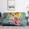 Candy Candy Anime Manga Blanket Soft Warm Flannel Throw Blanket Cover for Bed Living Room Picnic Travel Home Sofa