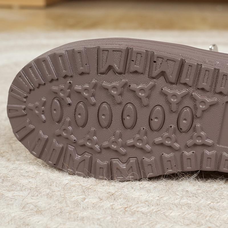 Women Platform Loafers Black Casual Leather White Shoes Thick Sole Height Increase Shake Shoes