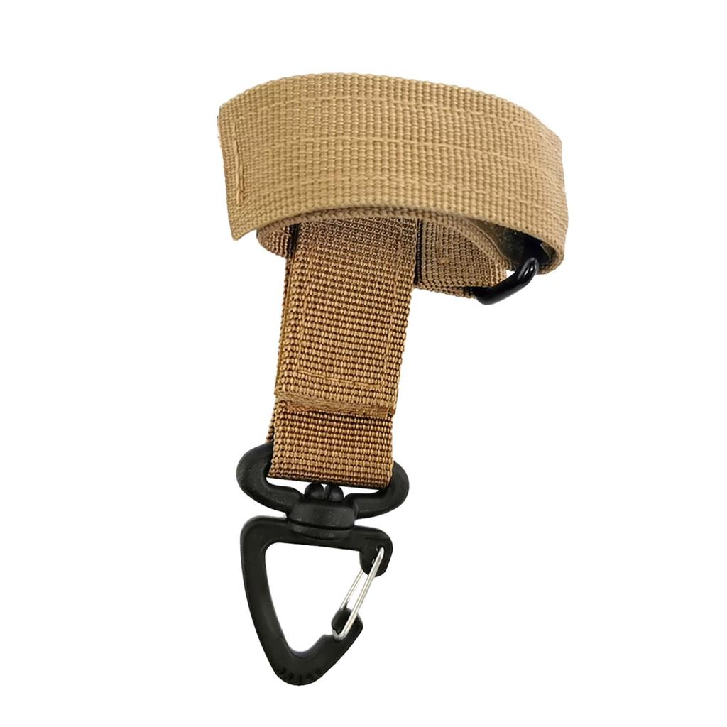 Outdoor Gloves Mountaineering Rope Storage Buckle Nylon Webbing Buckle Keychain