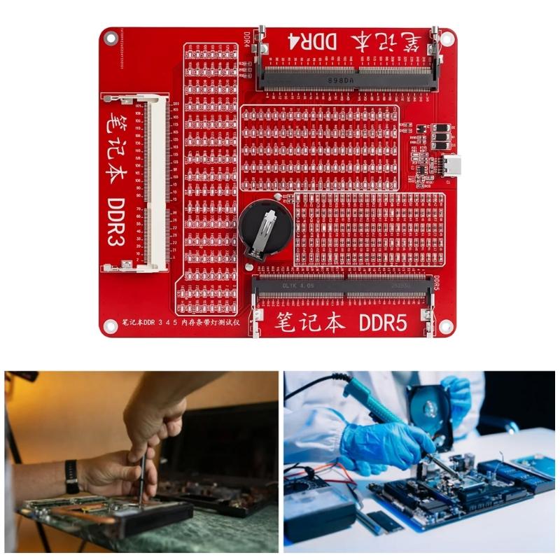 Universal DDR3 DDR4 DDR5 DIMM Memory Module Tester For PC Laptop And Gaming With Easy Installation