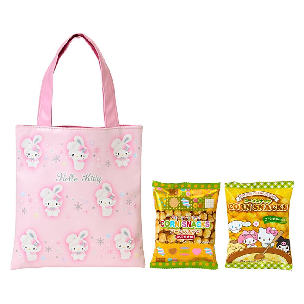 Sanrio Hello Kitty Candy Tote Bag Christmas Gift 248398 (SANRIO) & (Snow Rabbit)