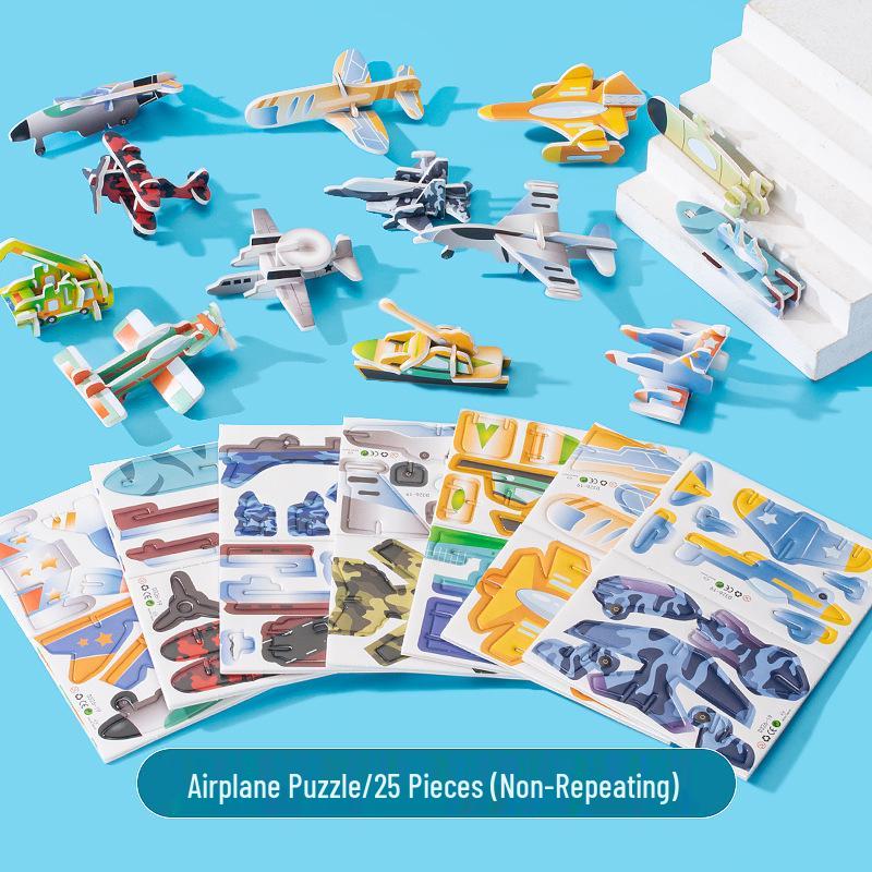 3D Creative Animal Puzzle DIY Toy for Kids – Fun Educational Insect Puzzle