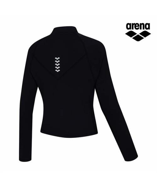 Alena Arena Guard Women'S Zip-Up Rash Guard A6Ml1Qr73Blk