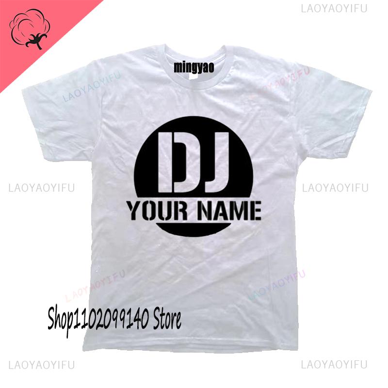 Dj Headphones T Shirts Graphic Streetwear Short Sleeve Oneck Harajuku Music Techno Tshirt Funny Unisexs Clothing For Ladies